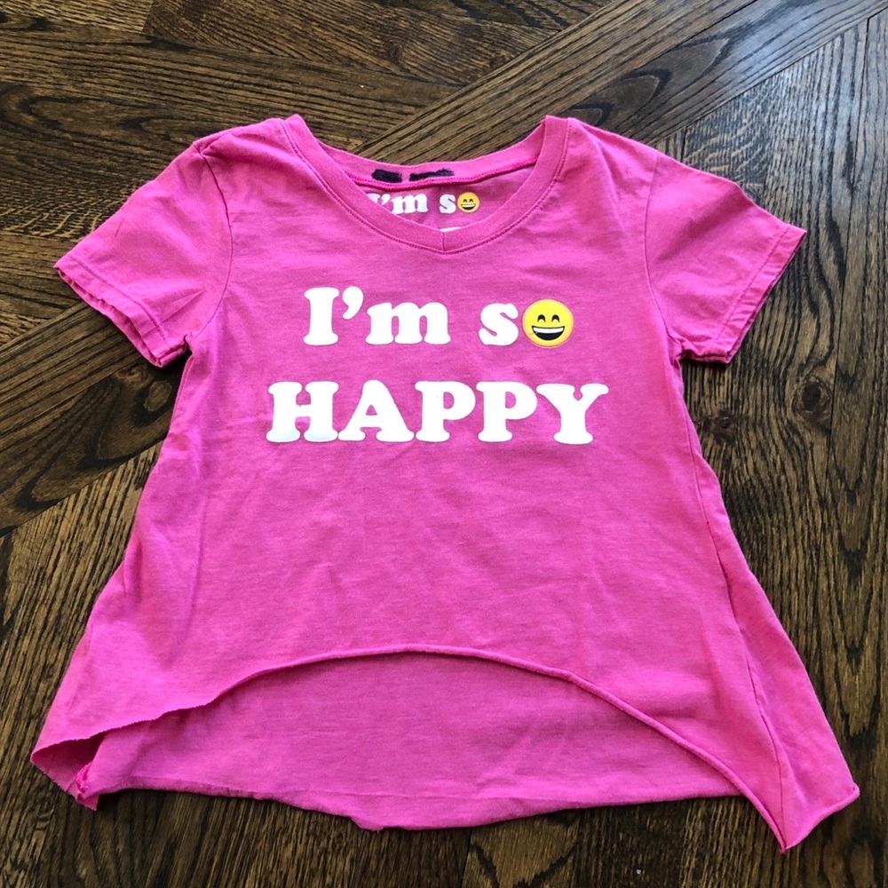 I’m So Happy t-shirt by So Nikki Sz 6